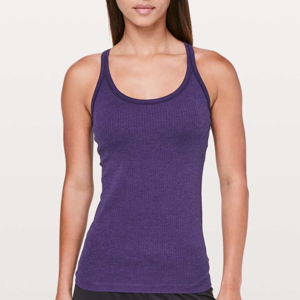 Lululemon Ebb To Street Tank II Dark Court Purple